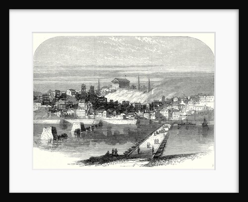 The Civil War in America: Richmond Virginia after Its Conquest the City of Richmond from the James River 20 May 1865 by Anonymous