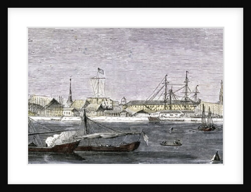 The Harbor of Bombay India by Anonymous