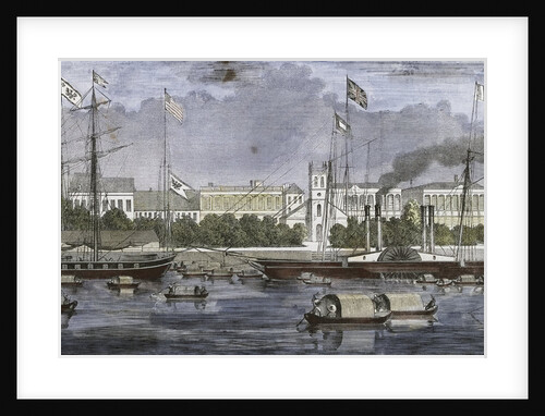 European Factories in Canton by Anonymous