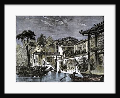 Honan Canal Canton China by Anonymous