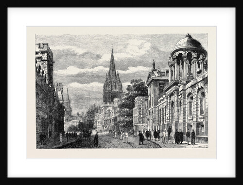 Oxford: the High; High Street by Anonymous