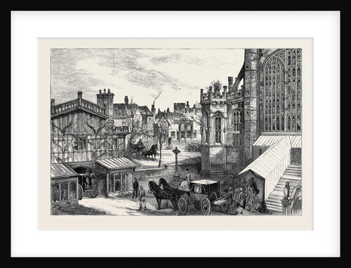 The Horseshoe Cloisters, Arrival of the Guests at St. George's Chapel by Anonymous