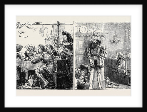 Prince Leopold at the Home of His Affianced Bride by Anonymous