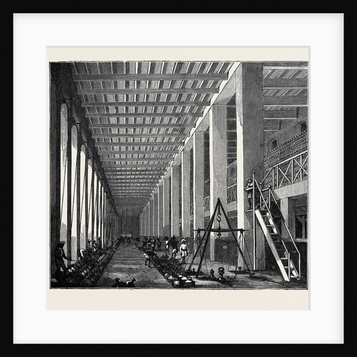 The Indo-Chinese Opium Trade, at an Opium Factory at Patna: The Examining Hall by Anonymous