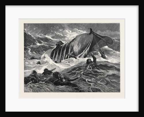 The Overturned Life-Boat by Anonymous
