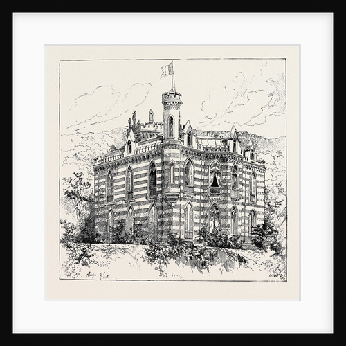 House at Alassio, Inhabited by Garibaldi in 1880 by Anonymous