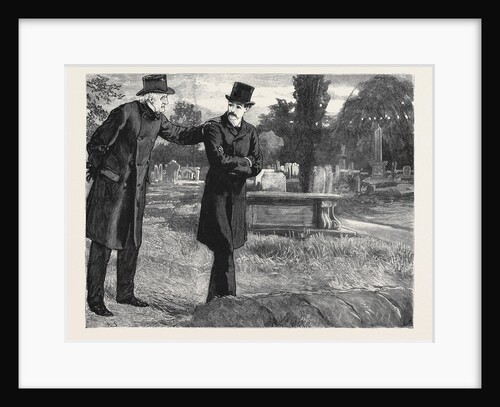 Marion Fay: A Novel, As He Stood by the Grave Side, One Came Softly Stealing Up to Him, and Laid a Hand Upon His Shoulder by Anonymous