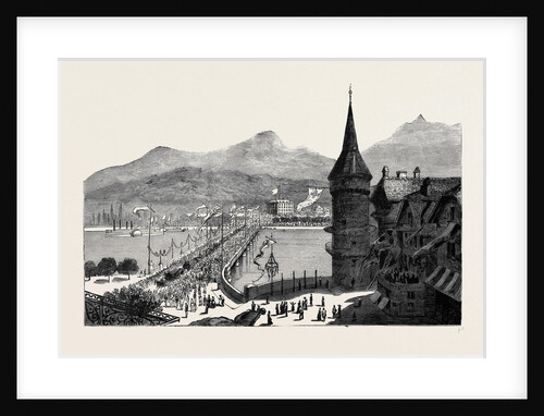 Opening of the Gothard Tunnel: Reception of the Italian and German Parliamentary Deputies at Luzern by Anonymous