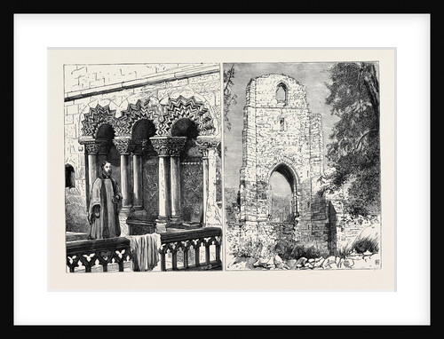 Leicester: The Sedilia in St. Mary's Church, Ulverscroft Priory by Anonymous