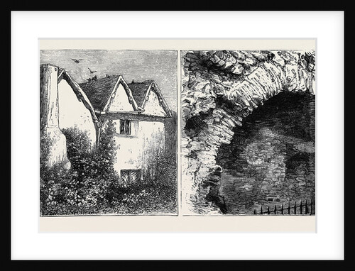 Leicester: Latimer's House, the Old Jewry Wall by Anonymous