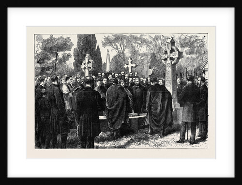 The Assassinations in Dublin: Funeral of Mr. Burke in Glasnevin Cemetery by Anonymous