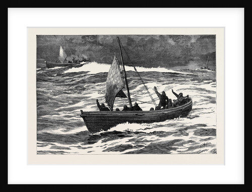 The Loss of the Jeannette: Separation of the Boats During a Gale, Seven P.M., September 12, 1881 by Anonymous