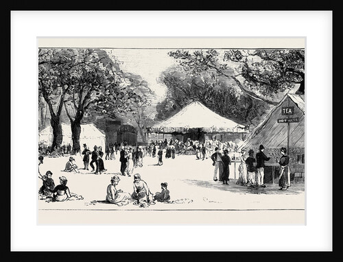 The Queen's Visit to Epping Forest: The Refreshment Booths in the Forest by Anonymous
