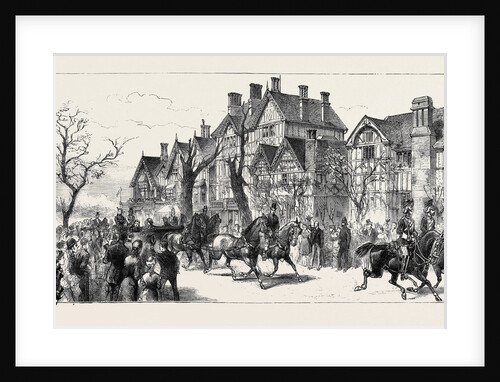The Royal Procession Passing Queen Elizabeth's Lodge by Anonymous