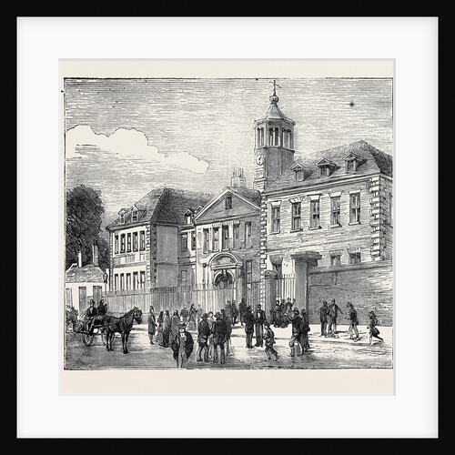 The Assassination of Lord F.C. Cavendish and Mr. T.H. Burke: Steevens' Hospital, to which the Bodies Were First Taken by Anonymous