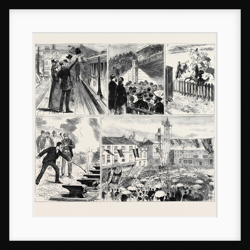 Opening of the Newbury and Didcot Railway by Anonymous
