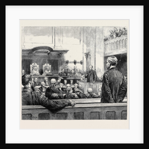 The Outrage on the Queen: Scene in the Assize Court, Reading, During the State Trial of Roderick Maclean by Anonymous