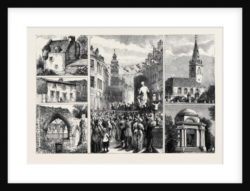 The Inauguration of the Burns Memorial at Dumfries by Anonymous