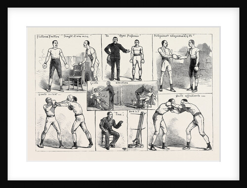 The Amateur Boxing Association Competition at St. James's Hall by Anonymous