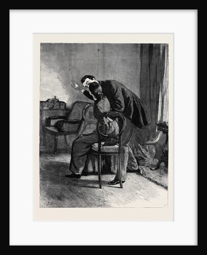 Marion Fay: A Novel, She Had Turned Towards Him, and Was Sitting Before Him with Her Face Looking Into His, When Suddenly He Had Her in His Arms by Anonymous