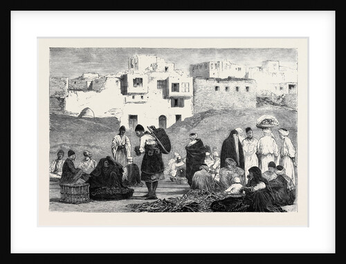 The Market Place, Cairo, Egypt by Anonymous