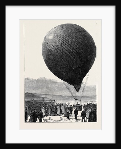 Colonel Burnaby's Recent Balloon Voyage Across the Channel: The Start by Anonymous