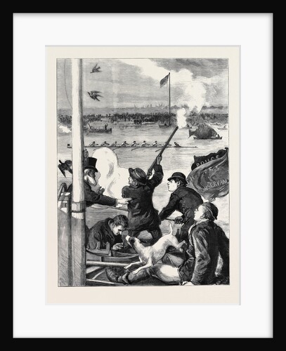 The Oxford and Cambridge Boat Race, the Finish: Cambridge Not in It by Anonymous