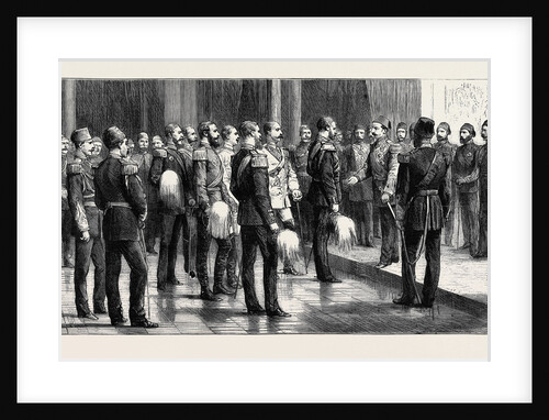 Constantinople, Presentation of the Order of the Black Eagle to the Sultan by the Special German Mission by Anonymous
