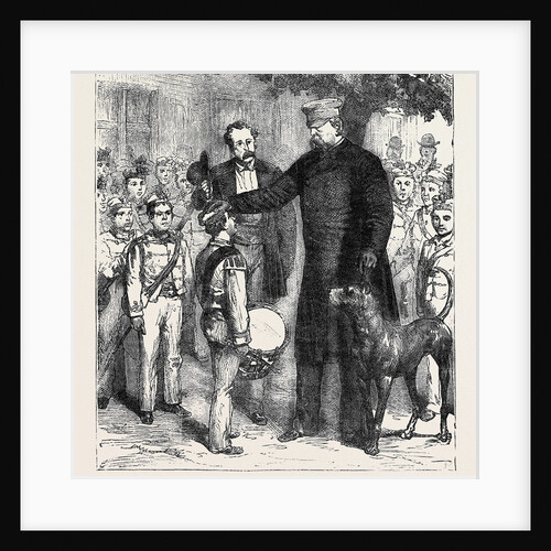 Prince Bismarck and Young Germany, Varzin, August, 1878 by Anonymous