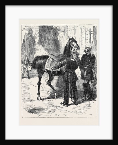 The Franco-Prussian War, an Alarm at Versailles by Anonymous