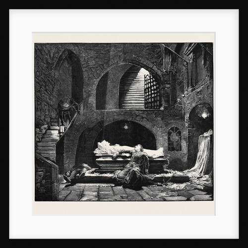 Romeo and Juliet at the Lyceum Theatre, Act V. Scene IV; Friar Laurence: Romeo! O Pale! Who Else? What! Paris Too? by Anonymous