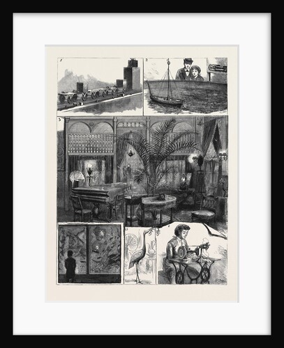 At the Crystal Palace Electrical Exhibition by Anonymous