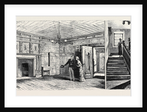 Hull: The White Hart Inn: The Plotting Chamber, Staircase by Anonymous