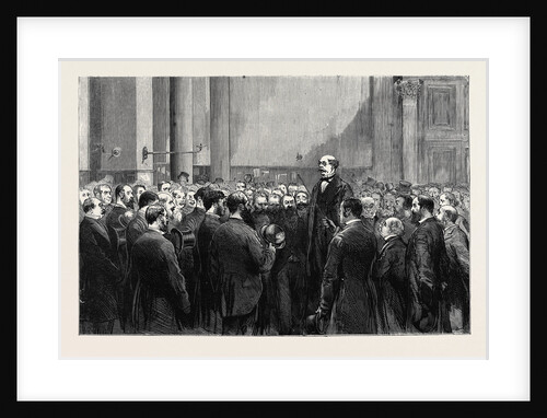 Attempt on the Life of the Queen: Reception of the News at the Stock Exchange, London: God Save the Queen! by Anonymous