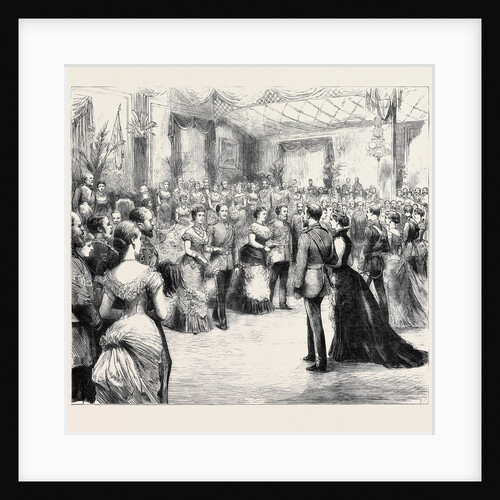 The Prince and Princess of Wales at the Honourable Artillery Company's Ball: The Opening Quadrille by Anonymous