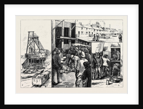 The Fatal Explosion at Trimdon Colliery, Durham by Anonymous