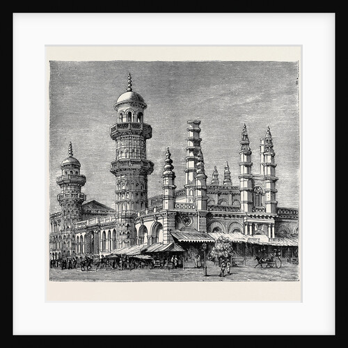 The Viceroy of India's Visit to Rangoon, British Burma: Mahomedan Mosque by Anonymous