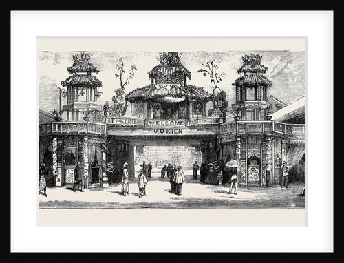 The Viceroy of India's Visit to Rangoon, British Burma: Arch Erected by Fookien Chinese by Anonymous