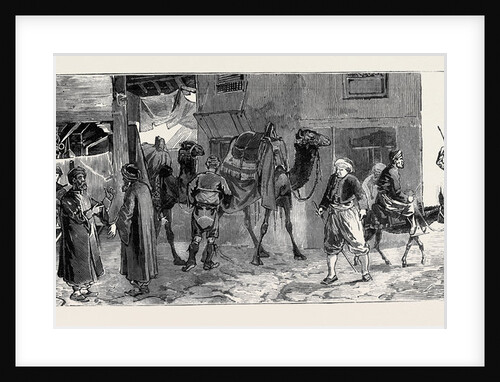 Round the World Yachting in the Ceylon; Smyrna and Ephesus: The Bazaar at Smyrna by Anonymous