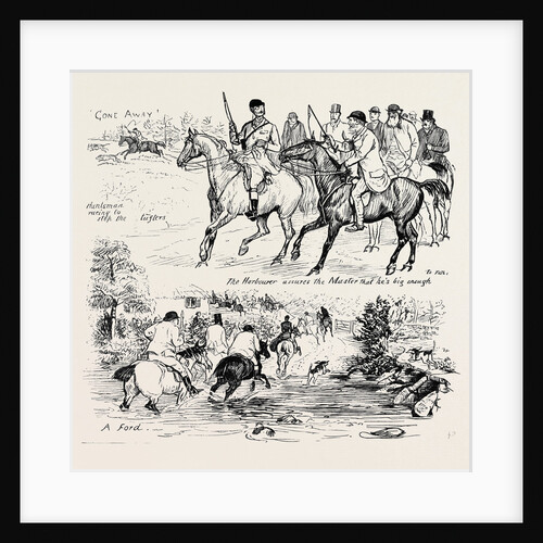 At a Deer Hunt on Exmoor by Anonymous