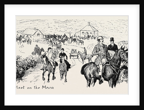 At a Deer Hunt on Exmoor by Anonymous