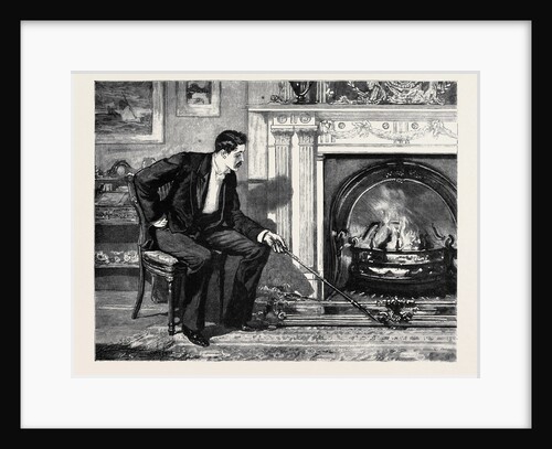 Marion Fay: A Novel: He Sat Gazing at His Fire, Holding the Poker in His Hand. by Anonymous