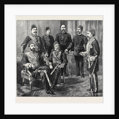 The Crisis in Egypt: The Khedive and Some Leaders of the National Party by Anonymous