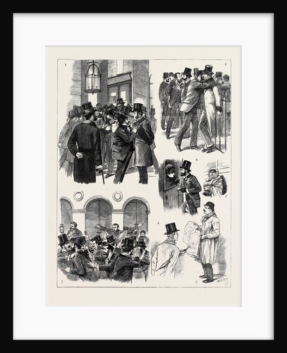 The Financial Crisis in France, at the Paris Bourse by Anonymous