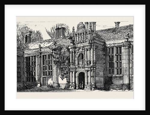 Kirby Hall, Northamptonshire: The Inner Quadrangle by Anonymous