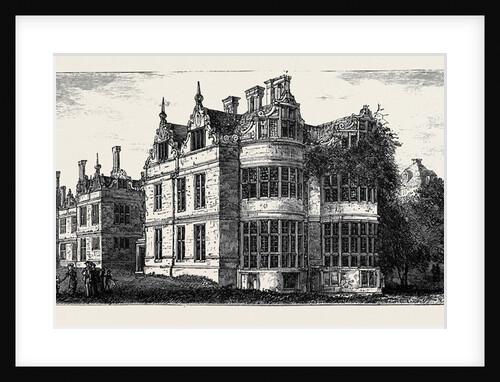 Kirby Hall, Northamptonshire: The Library Front by Anonymous