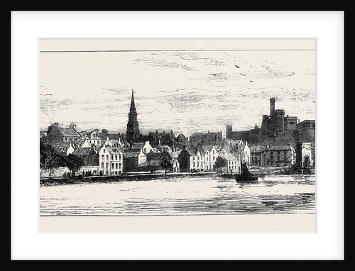 The Duke of Edinburgh in Scotland: Inverness from the River Side by Anonymous