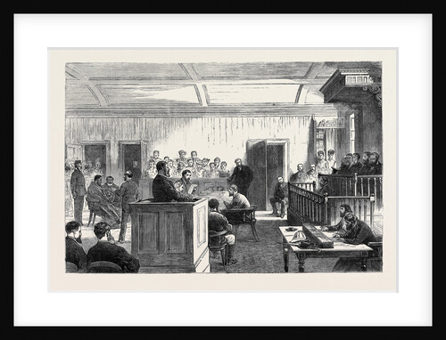 New Zealand: Examination of the Maori Leaders, Te Whiti and Tohu, at New Plymouth, Taranaki by Anonymous