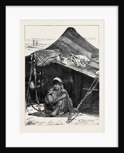 An Arab Tent, Tunis by Anonymous