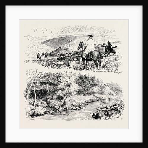 A Deer Hunt on Exmoor by Anonymous